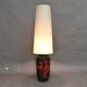 Vintage German ceramic floor lamp from Scheurich, 1970s