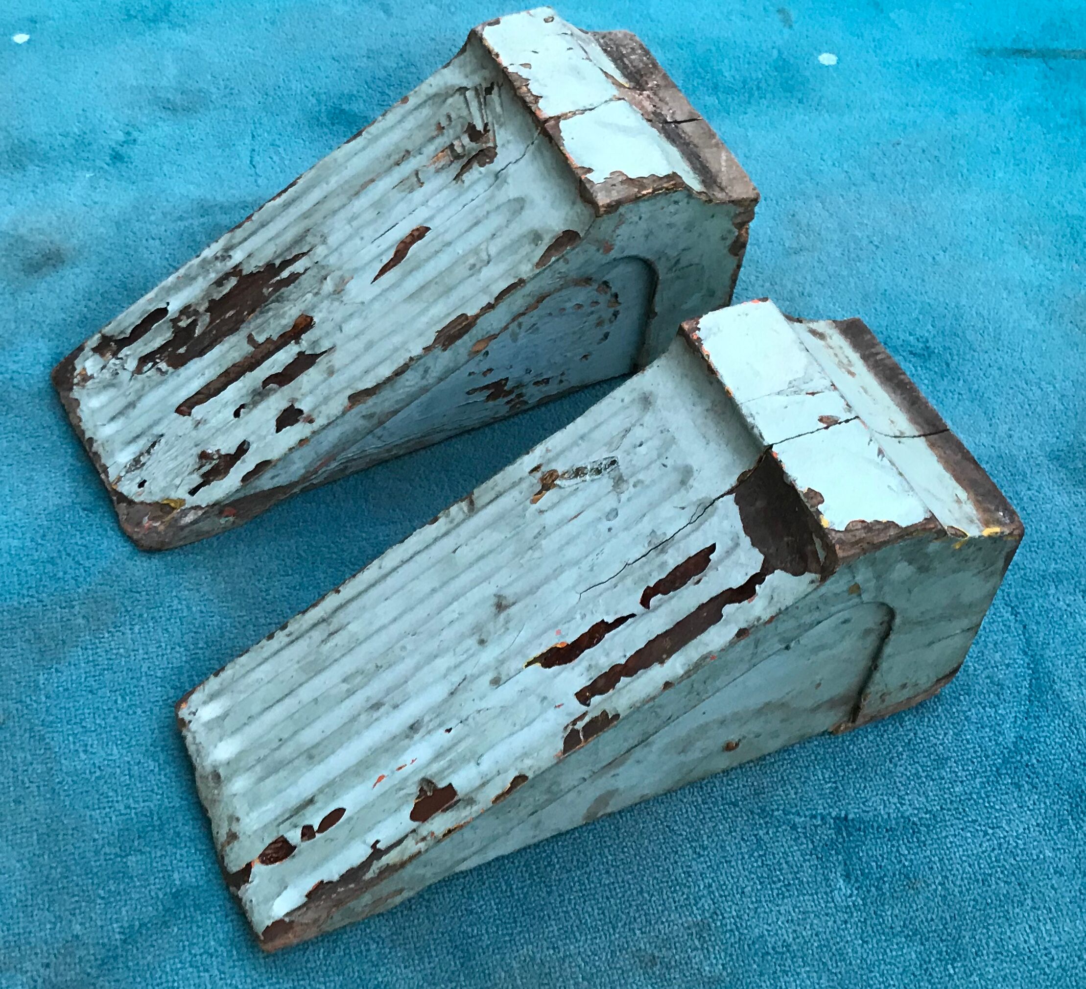 Nineteenth century console pair