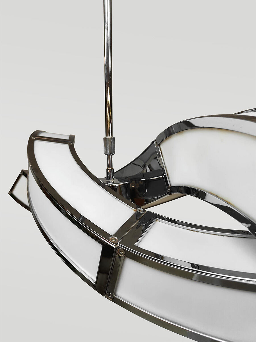 Spanish modern design pendant lamp Santiago Sevillani Sebastia 'Swirl'