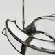 Spanish modern design pendant lamp Santiago Sevillani Sebastia 'Swirl'