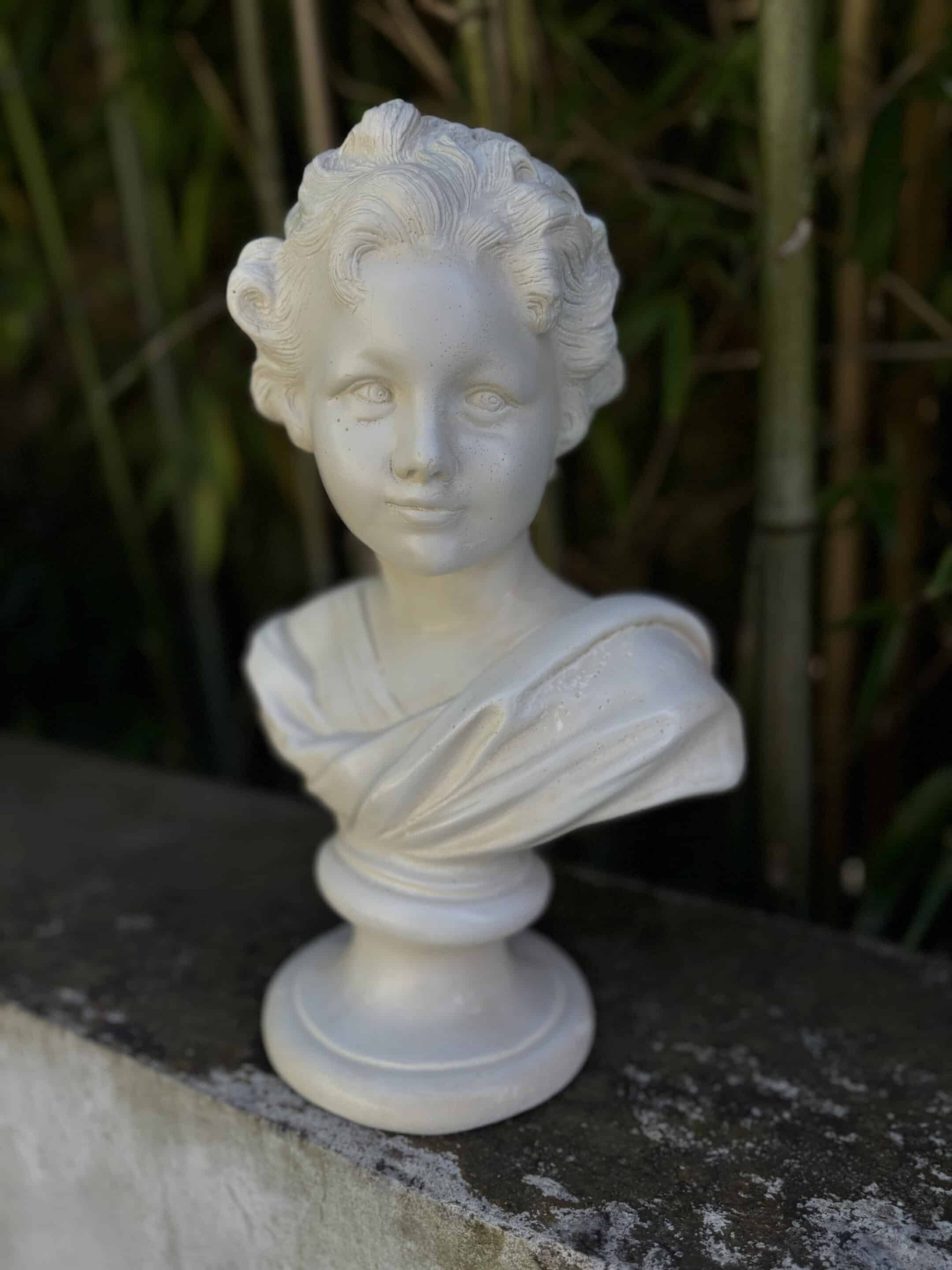 Plaster bust