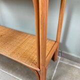 Rattan console