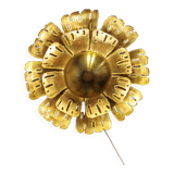 Brutalist wall light. Designed by Danish Svend Aage Holm Sørensen for his own company in the 1960s.