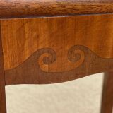 Art Deco Walnut Side Table