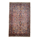 Handmade antique Persian Kerman rug 128cm x 210cm 1920s