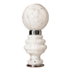 Lampe de table en verre de Murano blanche par Carlo Nason pour Mazzega, Italie, années 1970