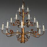 Chandelier 16 lights style 1940
