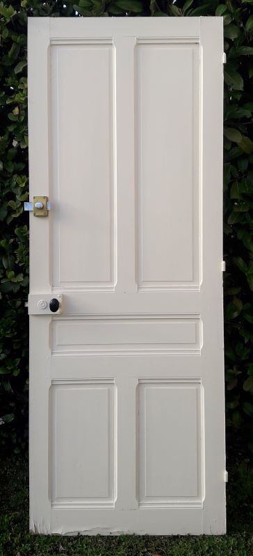 Communication door 82,2x217,8cm old molded