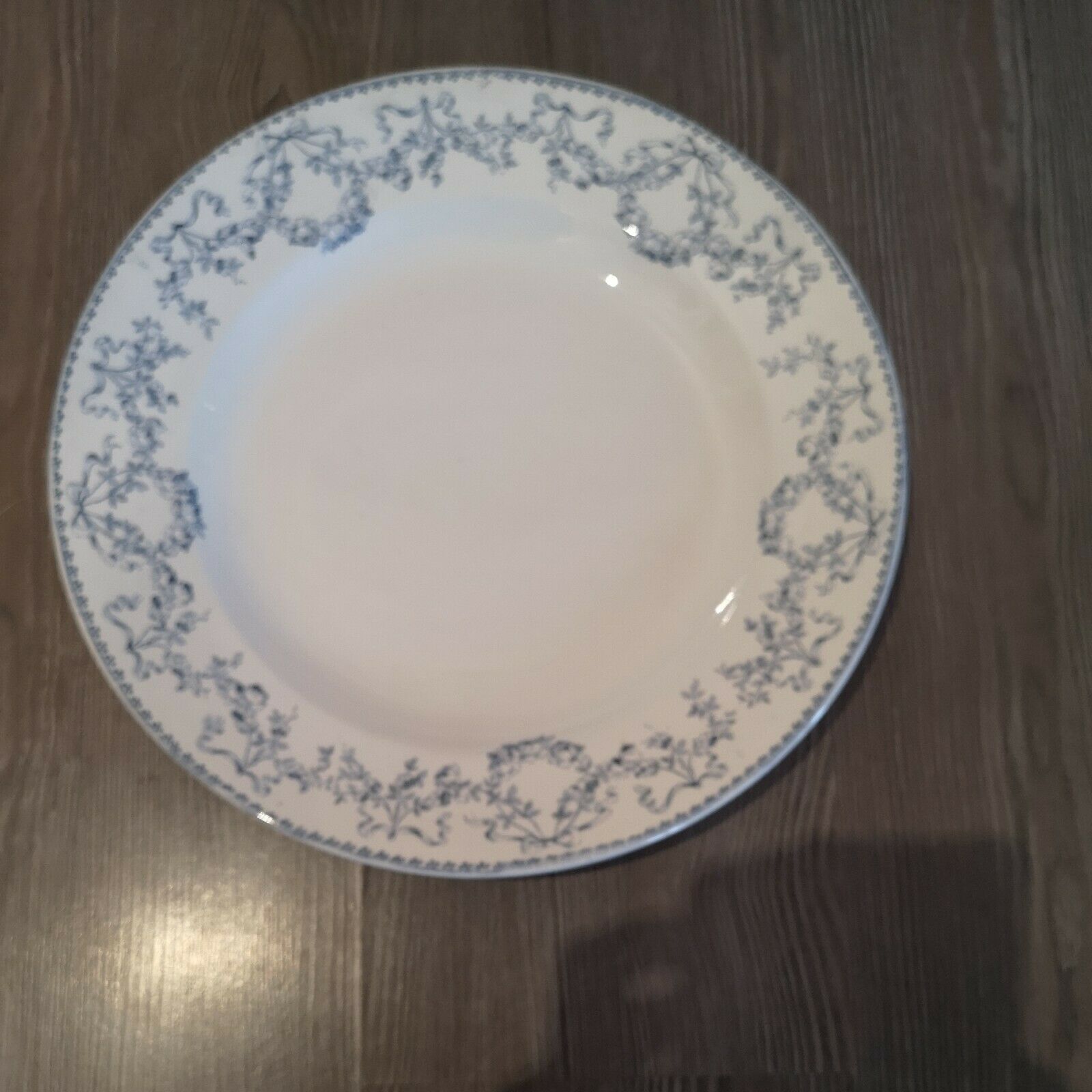 Round dish in Earthenware Sarreguemines Model Mozart