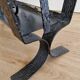 Vintage Iron Cast Magazine Rack: Handmade Gothic Home Decor