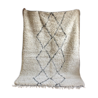 Beni ouarain tribe Marmoucha Berber carpet woven to the Morocco  238x165cm