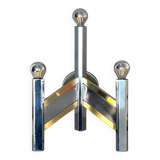 3-light wall lamp – G. Sciolari for Boulanger – Circa 1970