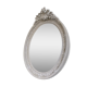 Old mirror patinated chic countryside