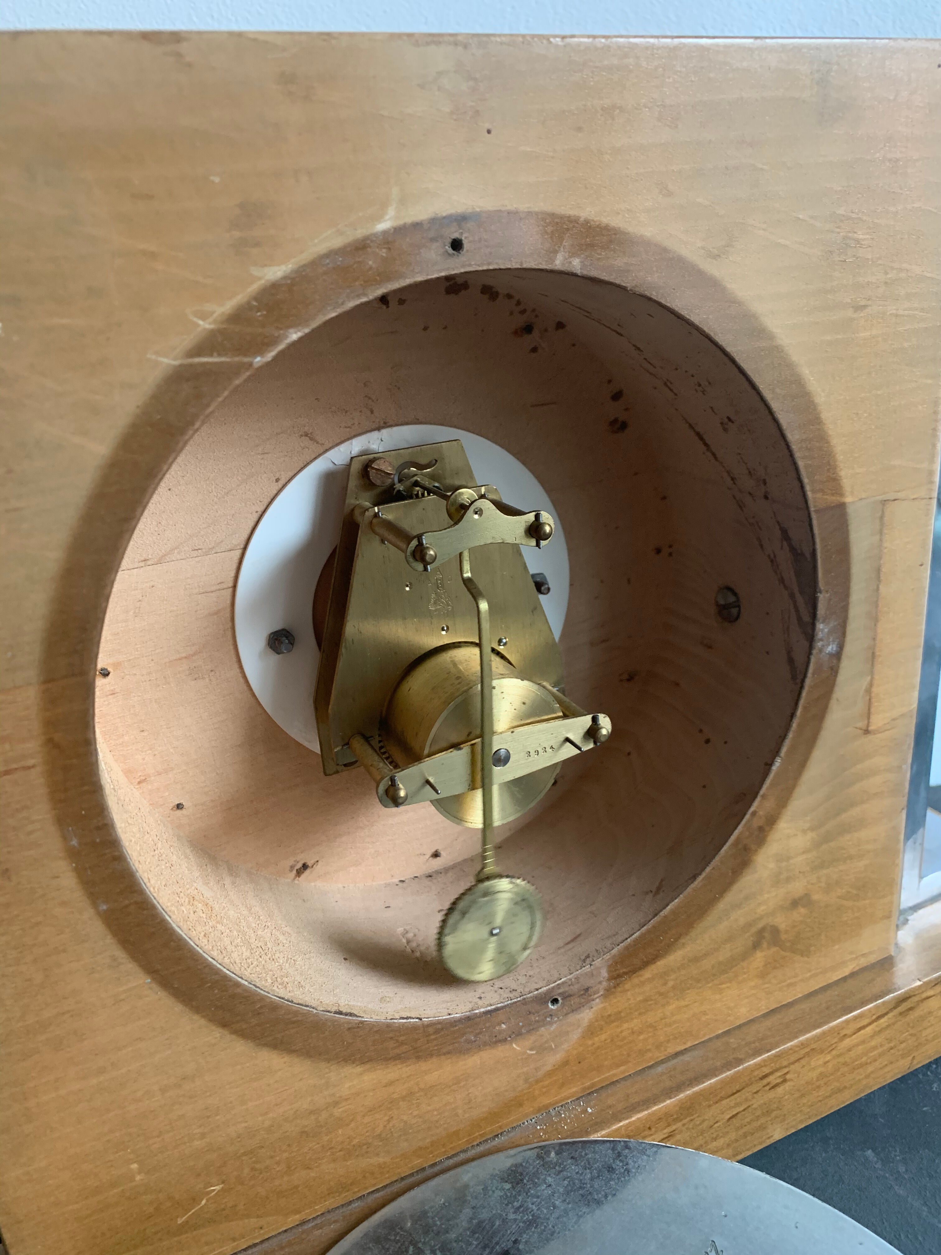 Cabinet clock, 1950s