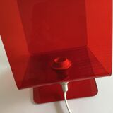 Red design lamp