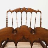 Lit Chiavari classique italien en pin, 1/2