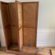 Showcase three vintage glass doors