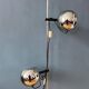 Chrome ball floor lamp Herda Mid-Century 1970s
