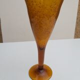 Large glass blown vase