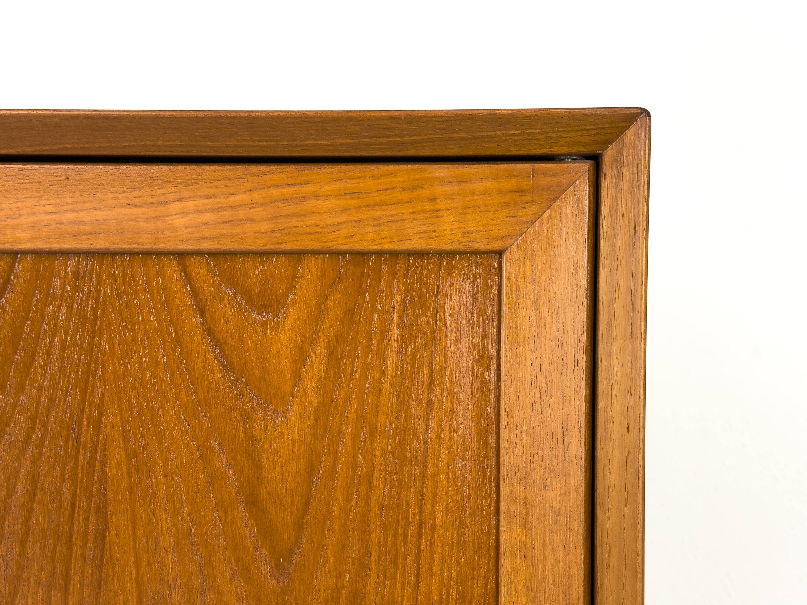 Danish teak wardrobe by Chr. Linneberg, 1970s
