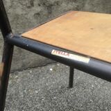 4 vintage Stella school chairs