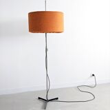 staff orange & chrome floor lamp 1960's