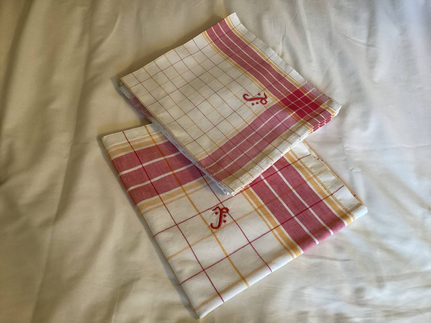 Nappe et 6 serviettes  -  vintage