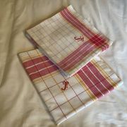 Tablecloth and 6 napkins - vintage