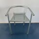 1980s tubular metal chair