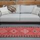 Vintage turkish kilim runner - 341x79cm
