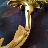 Pair of wall light 19th century Louis XV style ormolu 2 branches
