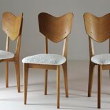 6 chairs  France, 1950s