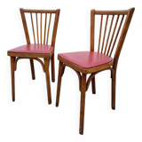 Set of 2 Baumann bistro chairs, model no. 12