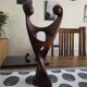 "Lovers" abstract sculpture designed by Simon Randers