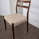 Rosewood chair with fabric by Johannes Andersen for Uldum Møbelfabrik, Denmark, 1960.