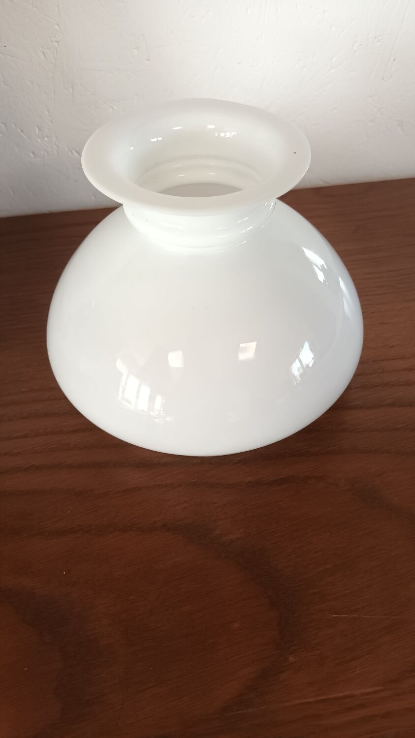 Opaline dome for chandelier