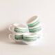 Tasses géométriques vert menthe Arcopal Esso