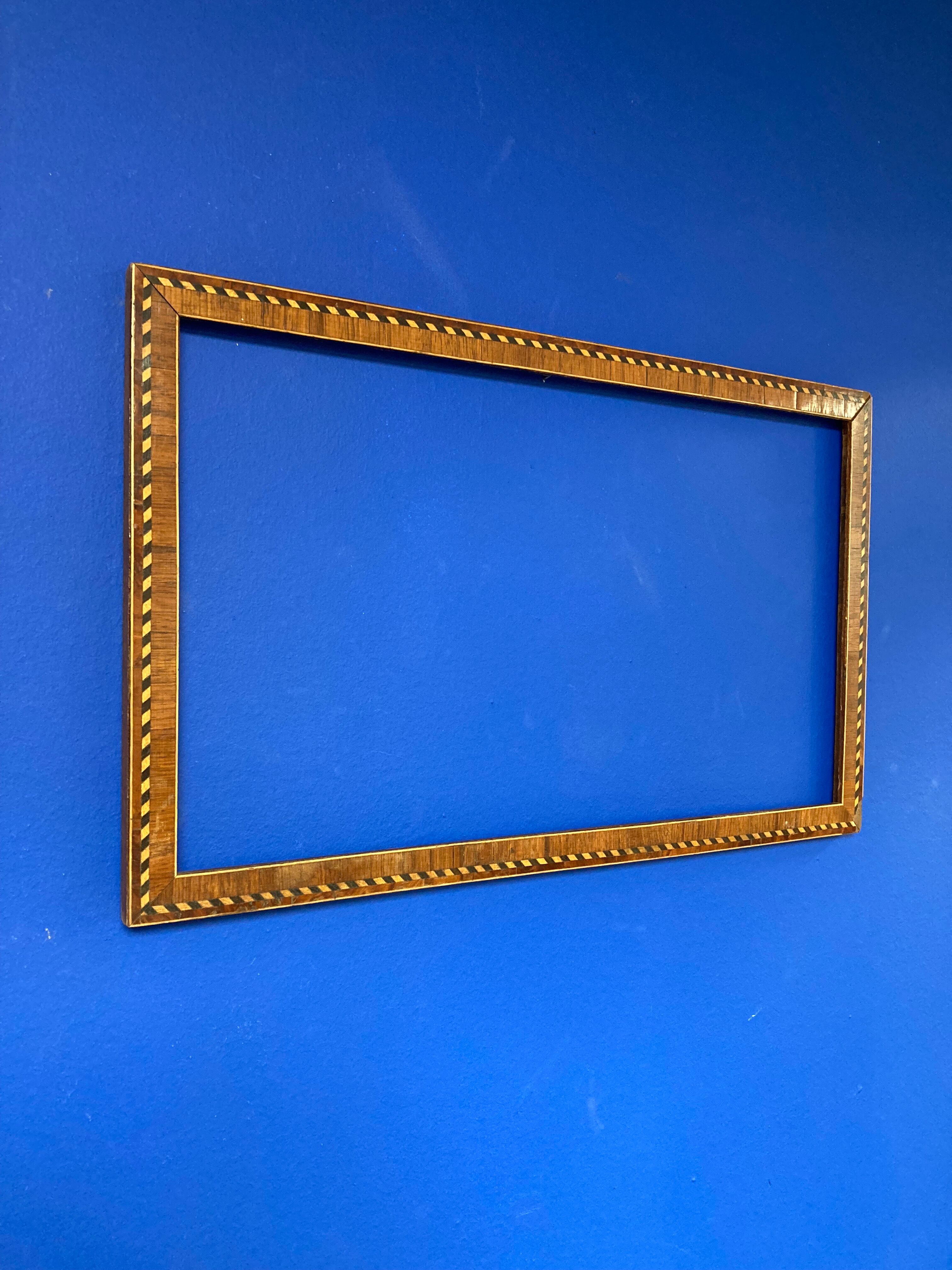 Vintage inlaid frame