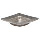 Rey Urban sterling silver ashtray, Sweden, 1970, signed and stamped.