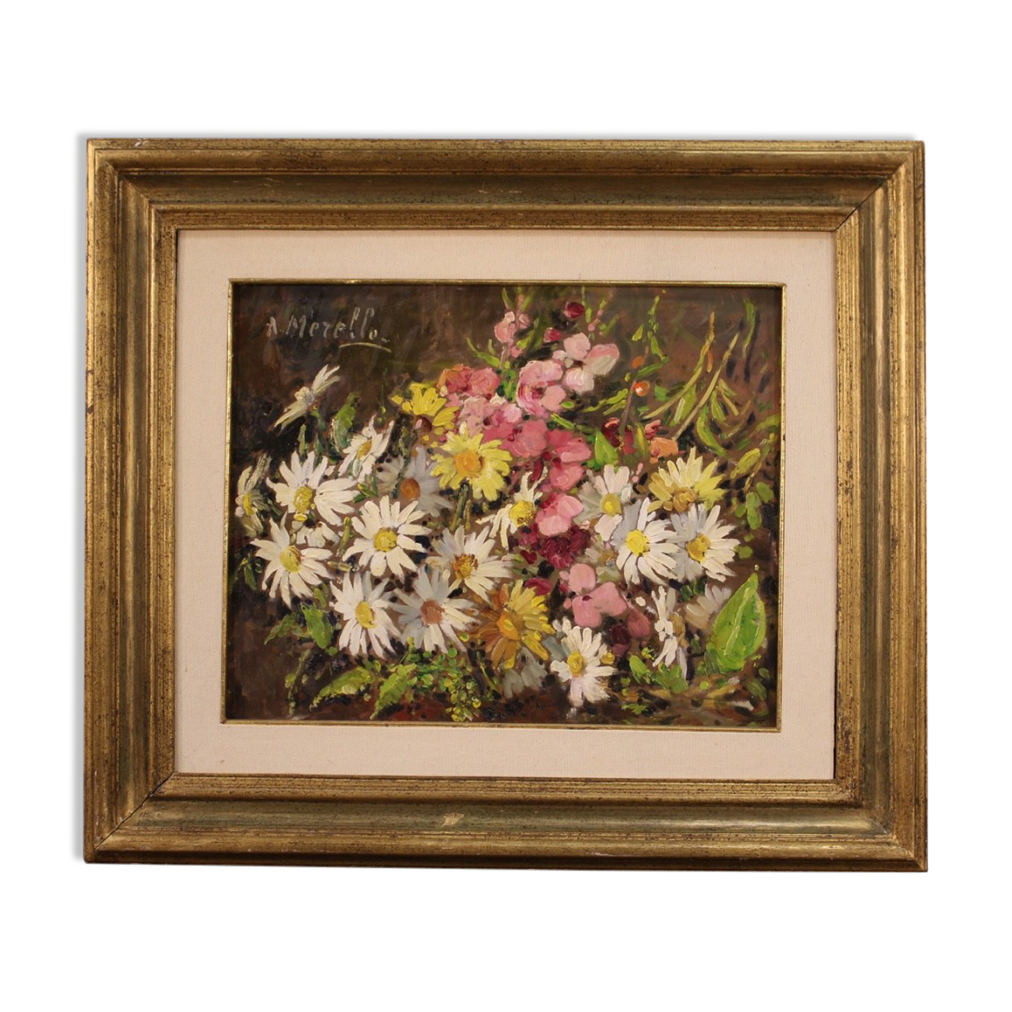 Signed still life from 20th century