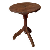 19th century oak pedestal table