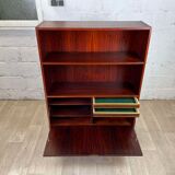 Scandinavian rosewood bookcase, 60s