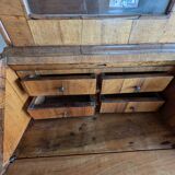 Louis Philippe solid walnut dresser - 19th century - Rare and authentic