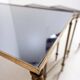 Ensemble de 3 tables gigognes de style Maison Jansen - 1970
