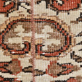 2x6 red & beige turkish runner rug 80x194cm