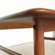 Vintage Swedish teak coffee table from the mid-century by HMB Möbler.