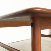 Vintage Swedish teak coffee table from the mid-century by HMB Möbler.