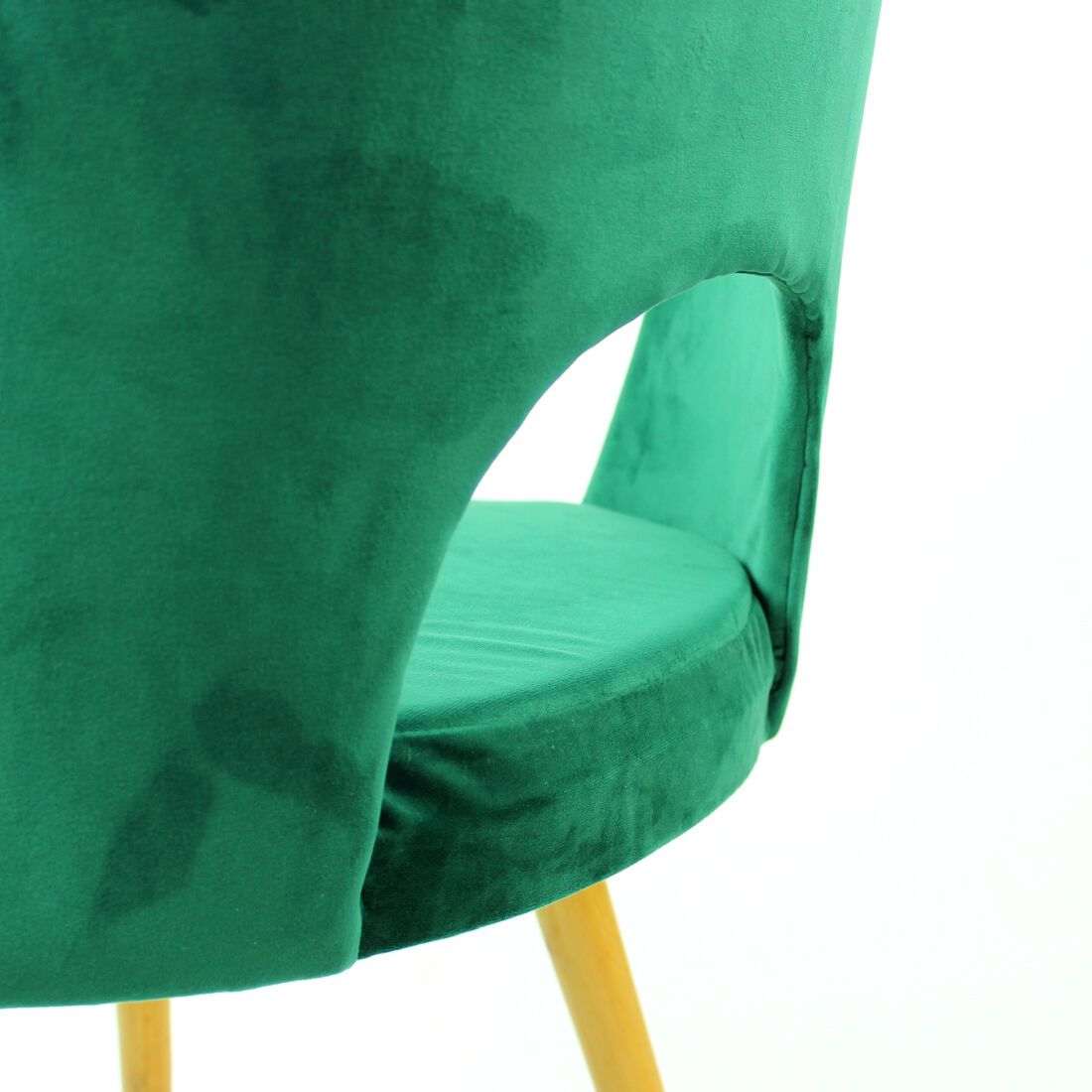 Dining Chairs By Oswald Haerdtl In Velvet For Ton, Czechoslovakia 1950s, Set Of 4