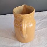 Glazed stoneware carafe