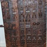 Porte de grenier ancienne à mil Dogon